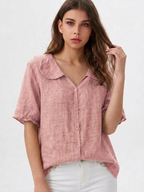 Effortless Linen Blouse