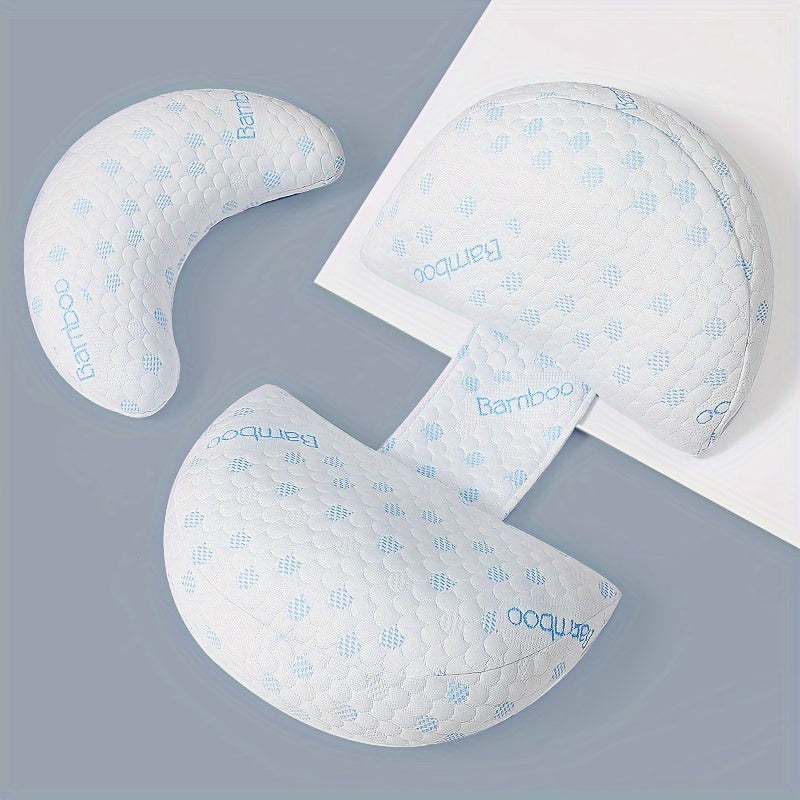 Plush Maternity Support Pillow for Back and Leg Comfort – Pregnancy Body Cushion for Sleeping and Relaxation