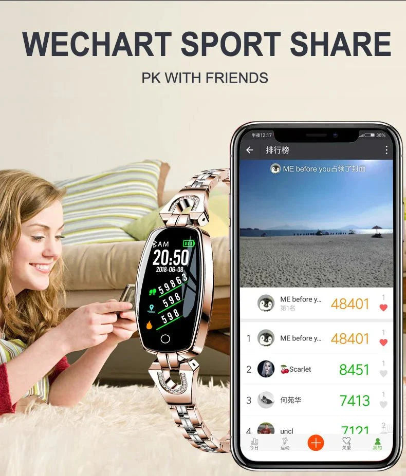 Waterproof Fitness Tracker for Daily Activity Monitoring – Smart Wearable for Workouts, Health Tracking and Everyday Use