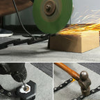 Foldable Bike Lock – Compact, Lightweight & High-Security Anti-Theft Design | Durable Alloy Steel with Keys, Holder & Storage Box