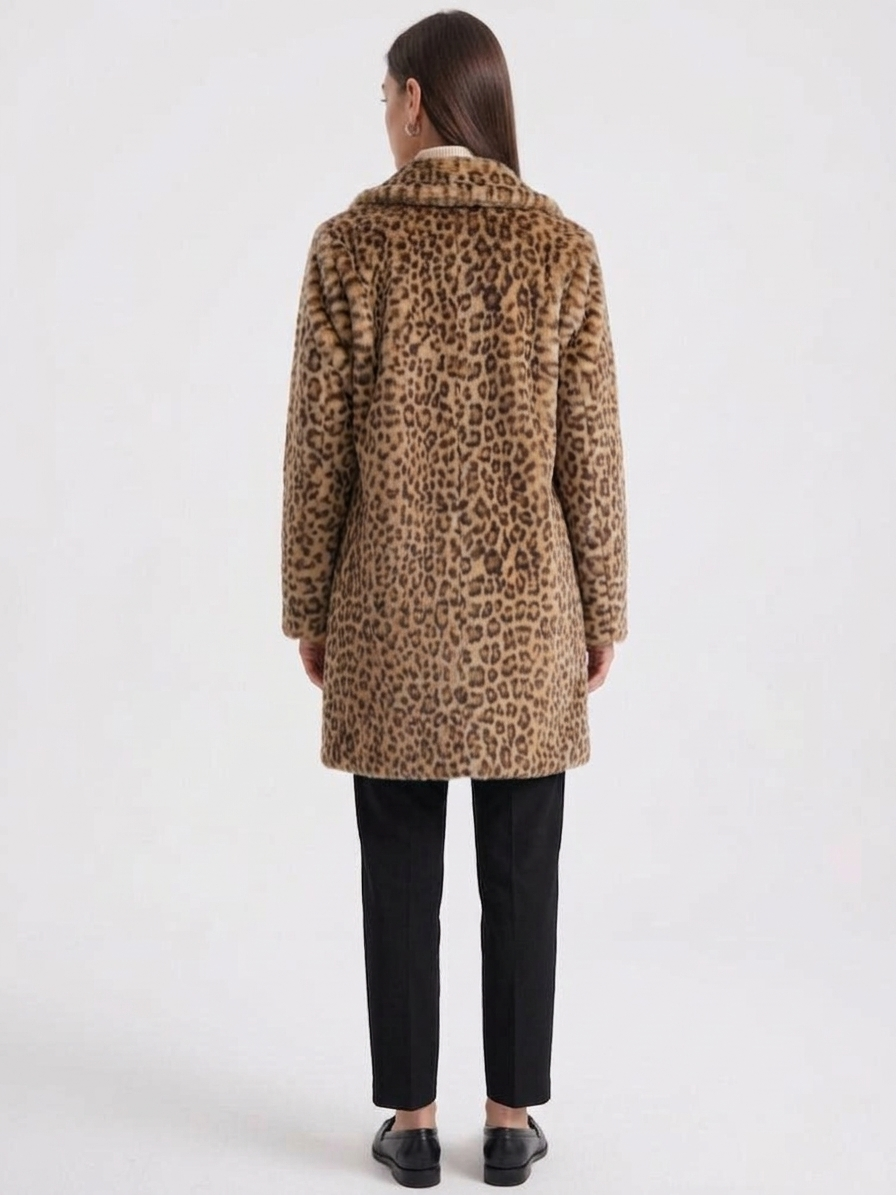 Leopard Print Aria Coat