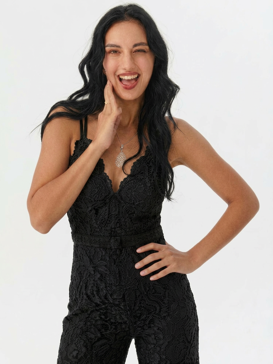 Celestial Lace Jumpsuit