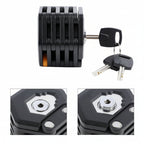 Foldable Bike Lock – Compact, Lightweight & High-Security Anti-Theft Design | Durable Alloy Steel with Keys, Holder & Storage Box