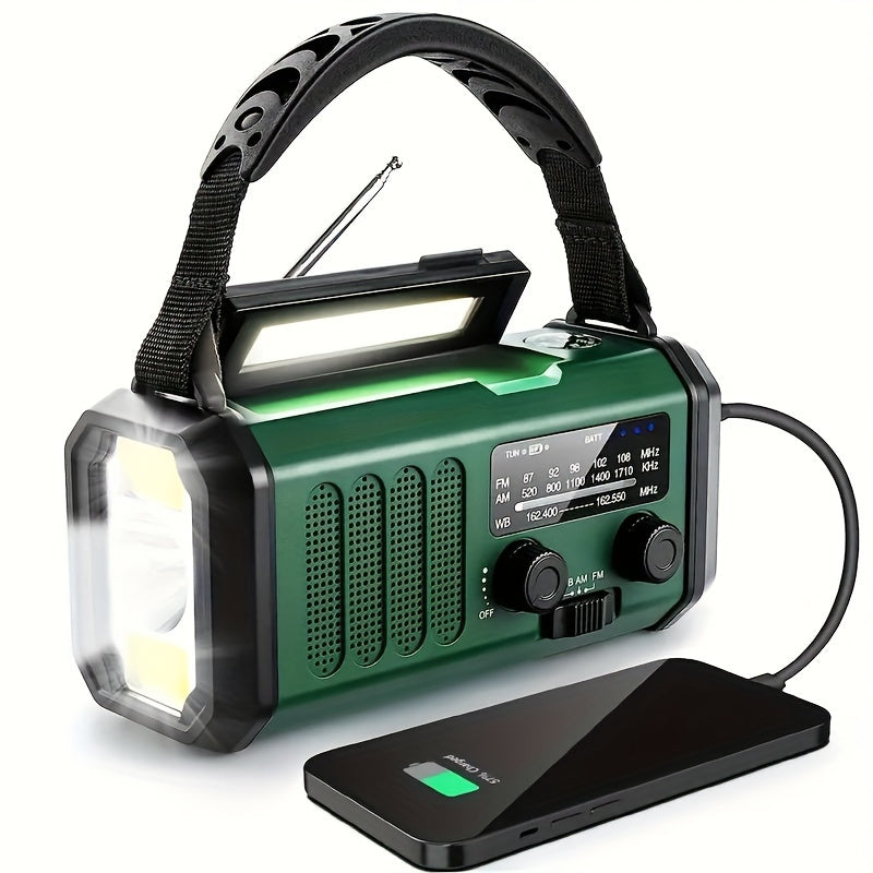 Multifunctional Emergency Radio – Compact All-In-One Preparedness Device
