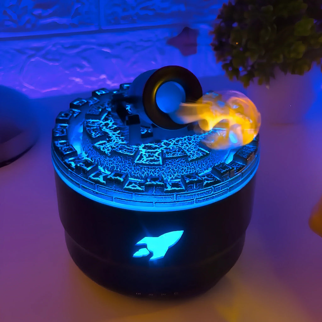 Creative Humidifier for Home Use – Powerful Mist Output with Unique Decorative Design for Bedroom and Living Room