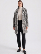 Leopard Print Aria Coat