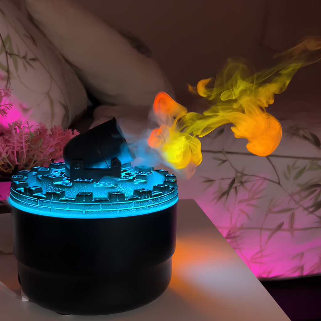 Creative Humidifier for Home Use – Powerful Mist Output with Unique Decorative Design for Bedroom and Living Room