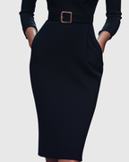 Claribel | Elegant Midi Dress
