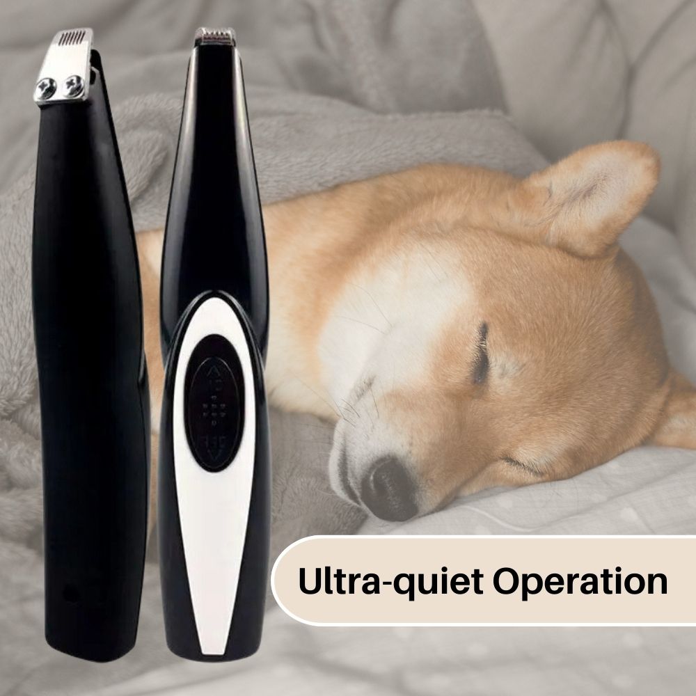 Silent Precision Pet Trimmer for Grooming – Quiet Hair Cutting Tool for Dogs and Cats at Home