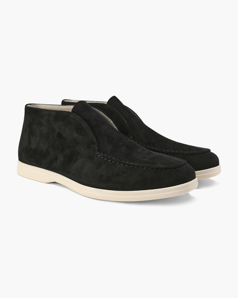 Classic Suede Loafers with Timeless Elegance
