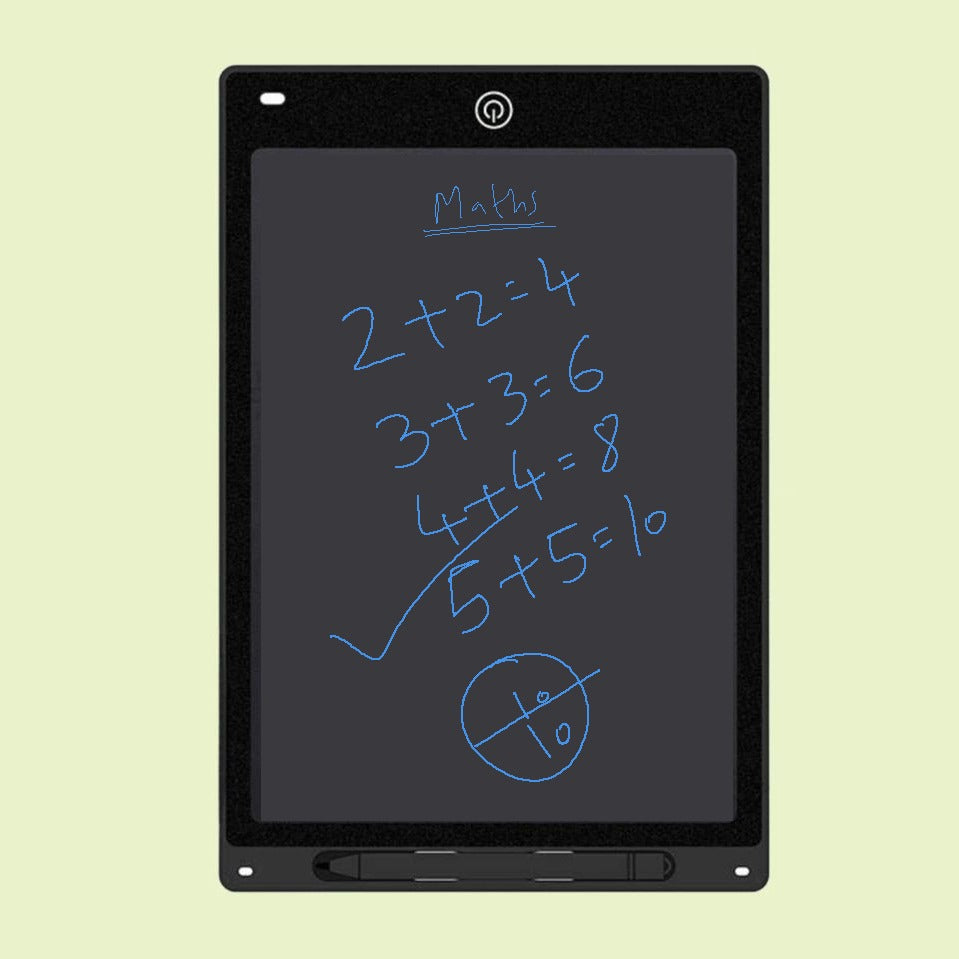 12-Inch LCD Writing Tablet for Kids – Reusable Drawing Board with Screen Lock for Drawing, Learning and Creative Play