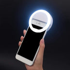 Portable Selfie Ring Light for Photography and Video – Clip-On LED Lighting for Content Creation, Selfies and Video Calls