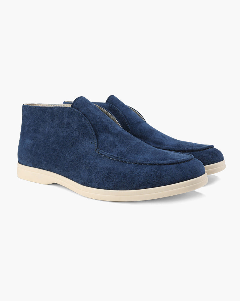 Classic Suede Loafers with Timeless Elegance