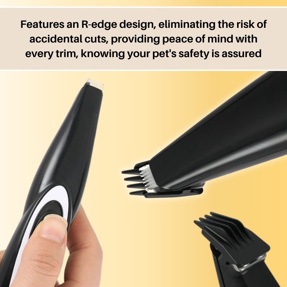 Silent Precision Pet Trimmer for Grooming – Quiet Hair Cutting Tool for Dogs and Cats at Home