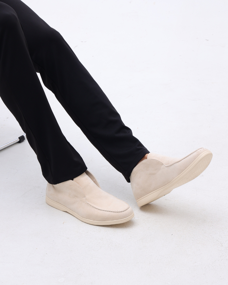 Classic Suede Loafers with Timeless Elegance