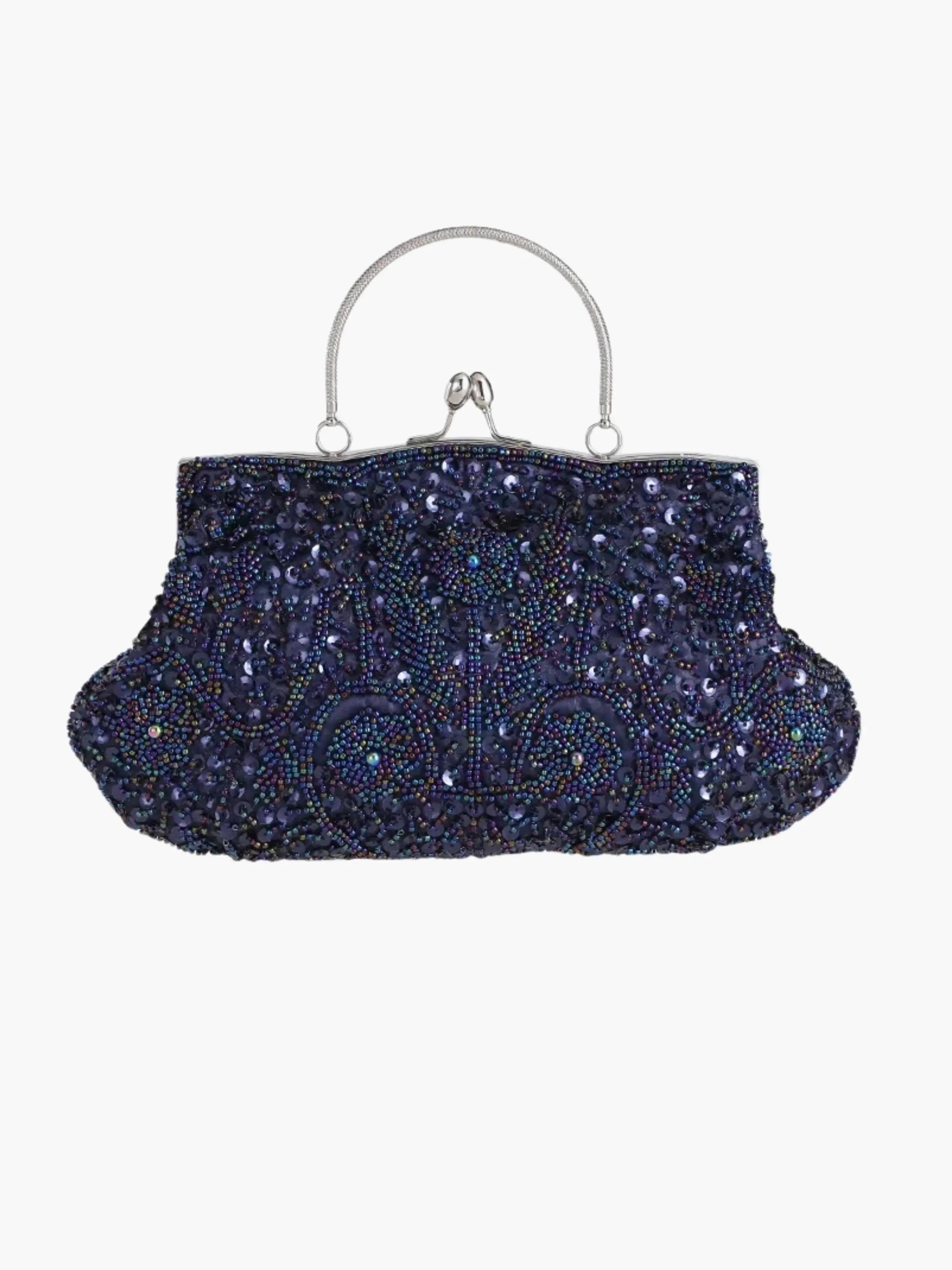 Embroidered Handbag with Vintage Charm – Elegant Shoulder Bag for Everyday Wear, Work and Casual Outfits