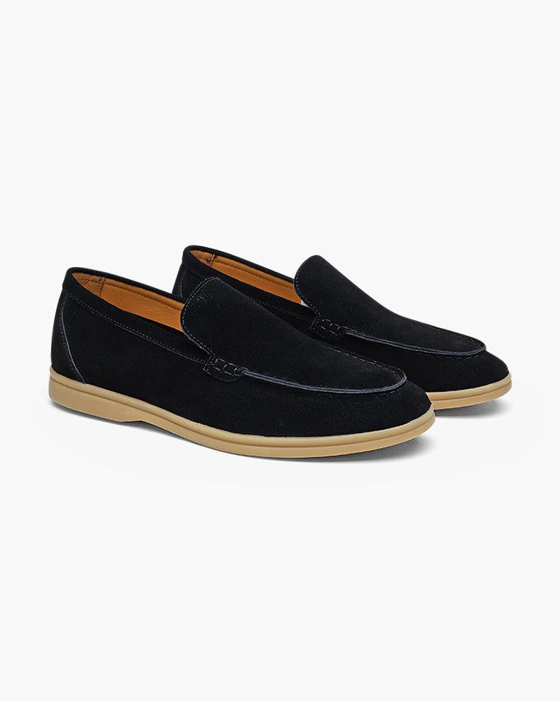 Luxury Suede Loafers with Classic Elegance