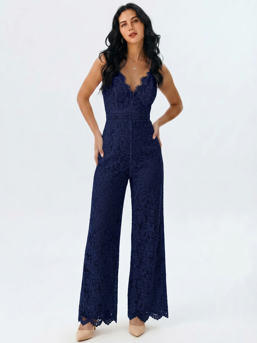 Celestial Lace Jumpsuit