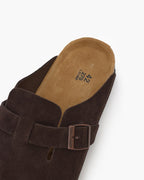 Vintage-Inspired Suede Clogs