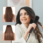 Ionic Hair Straightener for Smooth Styling – Wide Plate Hair Tool for Fast Straightening and Everyday Home Use