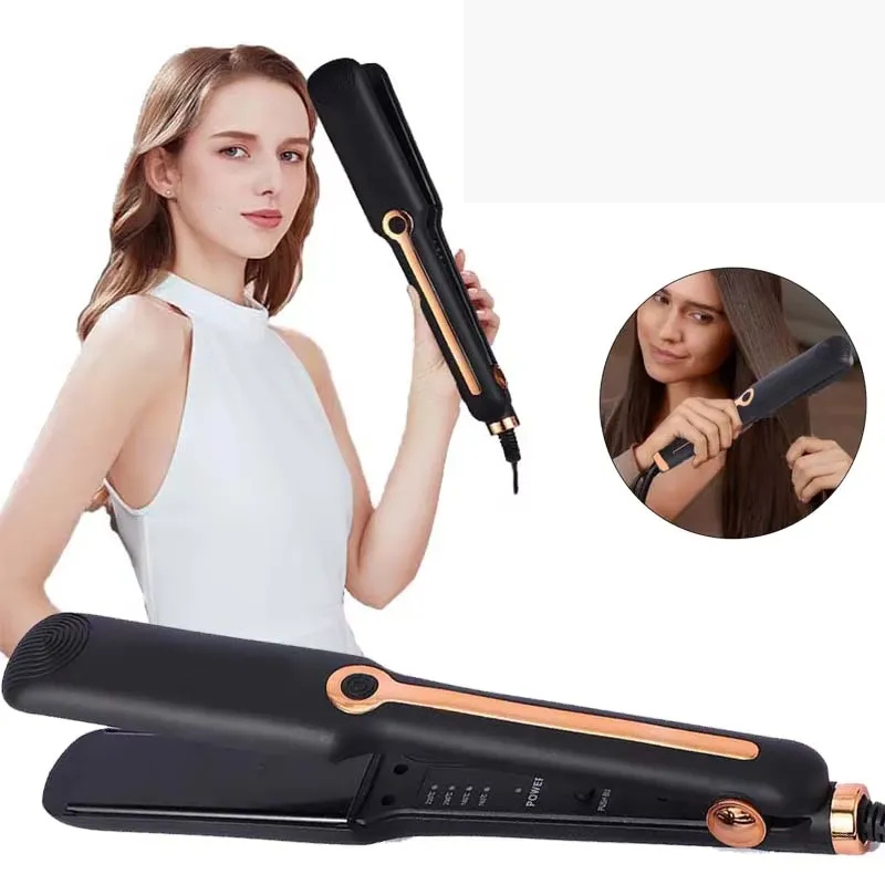 Ionic Hair Straightener for Smooth Styling – Wide Plate Hair Tool for Fast Straightening and Everyday Home Use