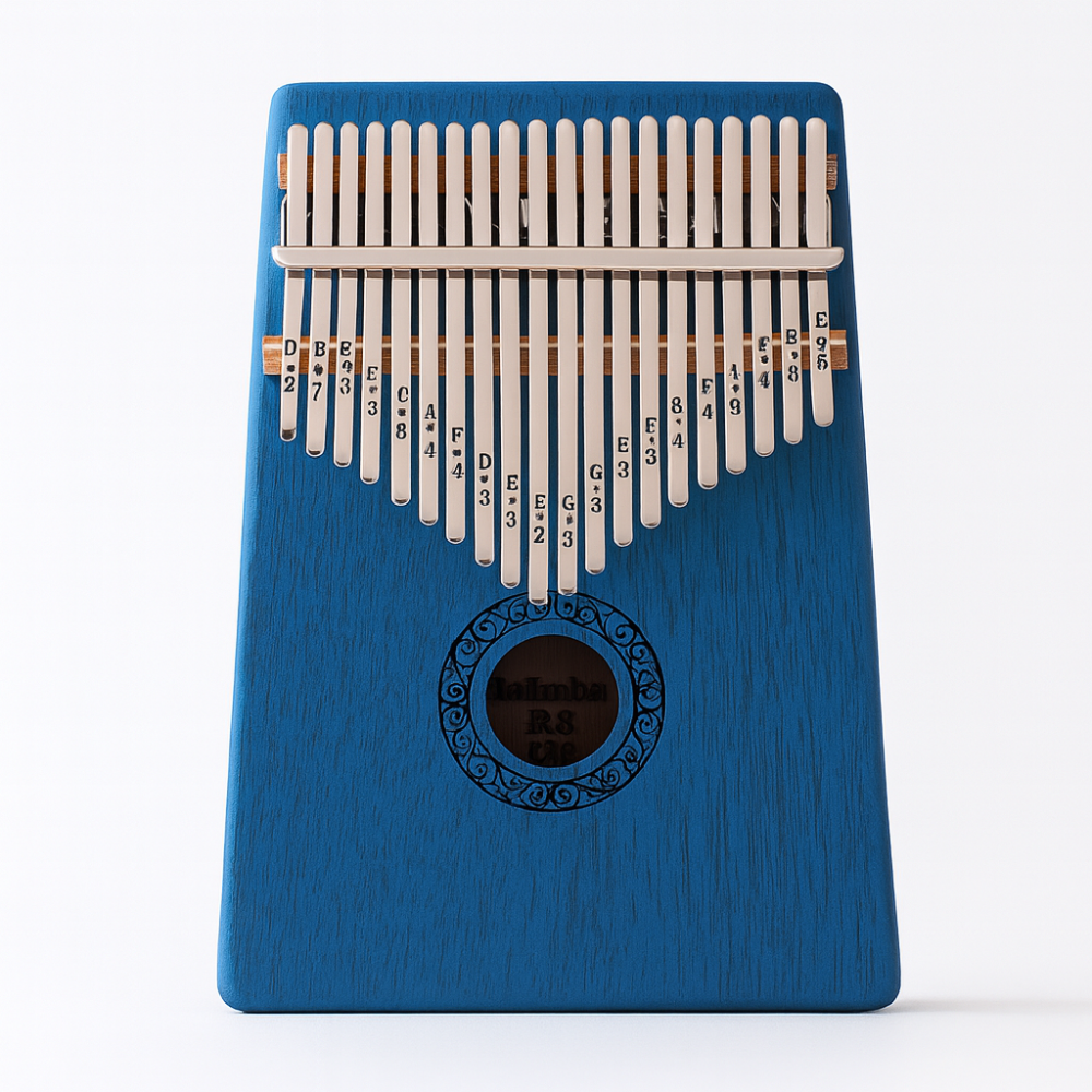 Portable 17-Key Kalimba Thumb Piano for Beginners – Compact Handheld Musical Instrument for Relaxation and Practice