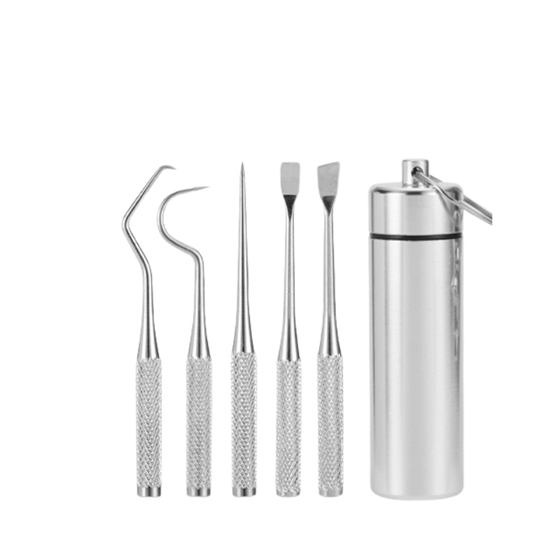 Stainless Steel Dental Explorer and Scraper for Oral Care – Precision Tool for Plaque Removal and Daily Dental Hygiene
