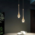 Vetra Warm Glow Glass Pendant Light