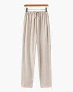 Marrakech Slim Fit Linen Trousers
