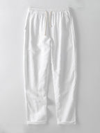 Men’s Linen-Style Outfit Set for Summer – Matching Shirt and Shorts Set for Holidays and Casual Wear
