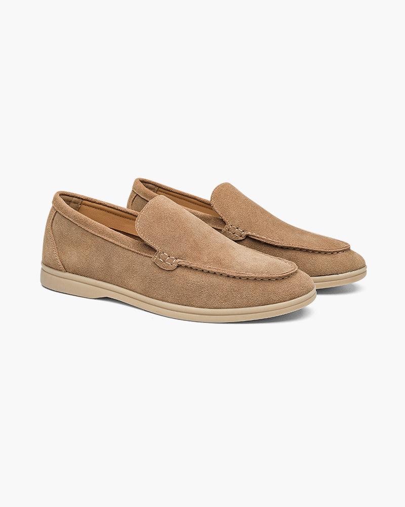 Luxury Suede Loafers with Classic Elegance