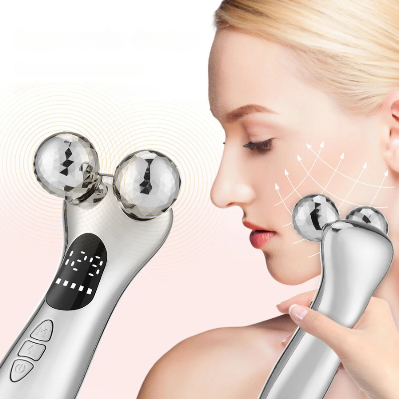 Electric Facial Contouring Device for Home Skincare – Handheld Beauty Tool for Massage, Firming and Daily Facial Care