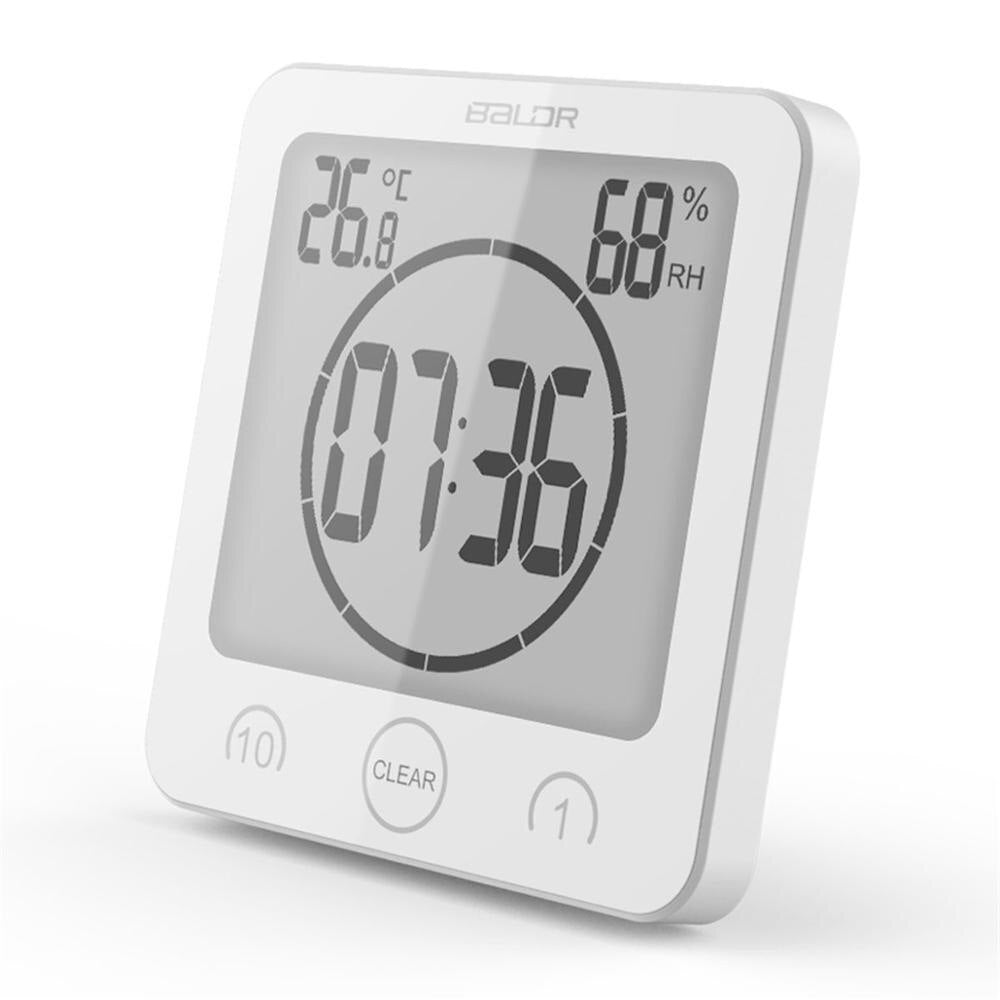 Waterproof Shower Timer for Bathroom Use – Easy Time Tracker for Shower Routines and Daily Time Management