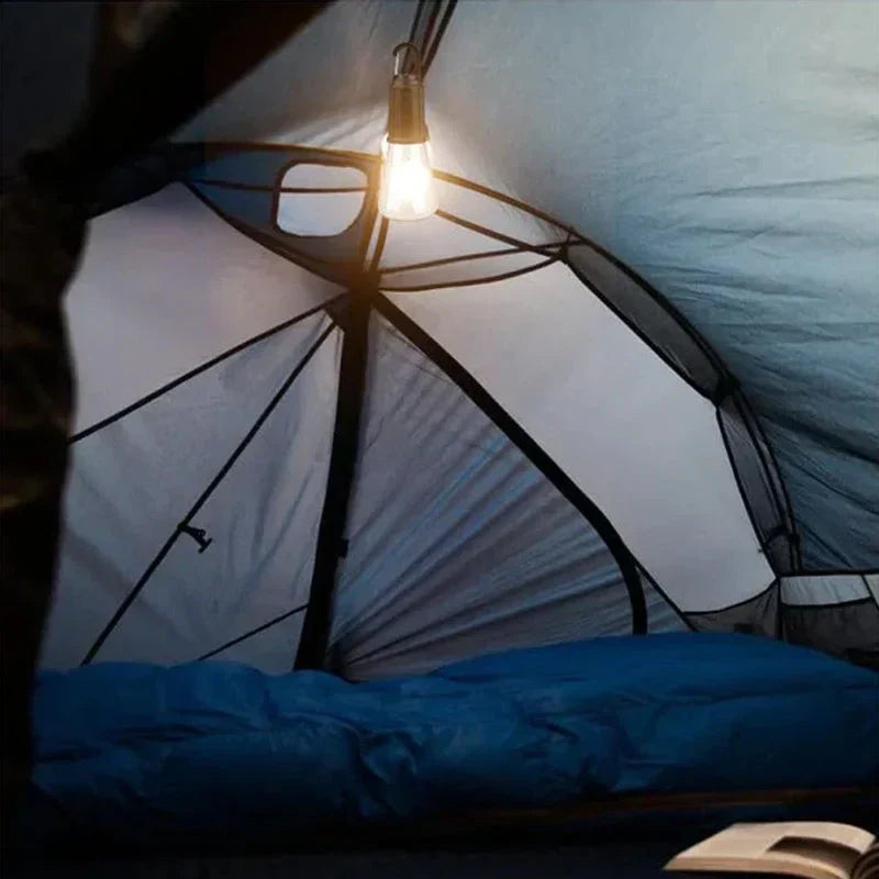 Rechargeable Waterproof Vintage LED Bulb - Perfect for Camping, Garden, and Home Use