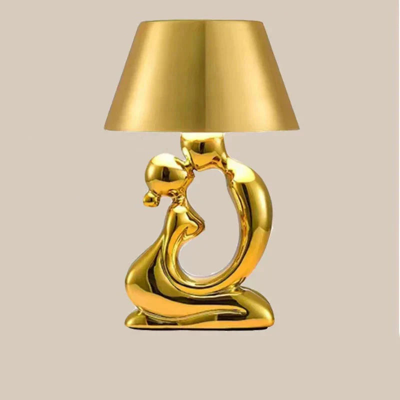 Modern Designer Table Lamp for Living Room & Bedroom – Elegant Ambient Lighting for Contemporary Home Decor