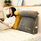 Wedge-Shaped Back Support Cushion - Ultimate Comfort
