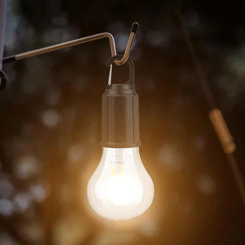 Rechargeable Waterproof Vintage LED Bulb - Perfect for Camping, Garden, and Home Use