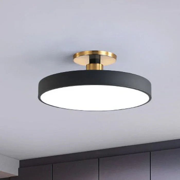 Scandinavian LED Ceiling Light for Modern Interiors – Minimalist Home Lighting for Living Room, Bedroom and Hallway