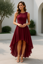 Kaitlyn | Elegant High-Low Dress for Women – Perfect for Wedding Guests