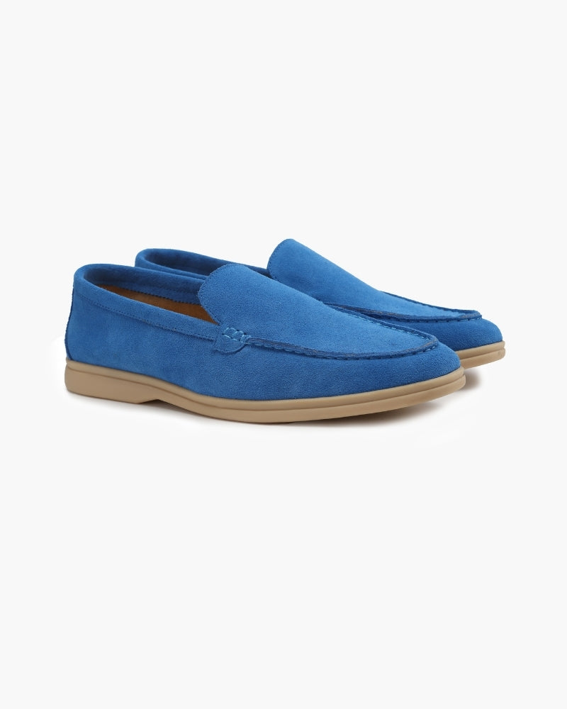 Luxury Suede Loafers with Classic Elegance