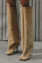 Suede Mela Ankle Boots - Crafted from Premium Leather