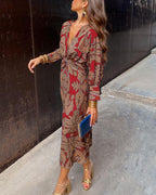 NOVA – Effortlessly Stylish Boho Wrap Dress