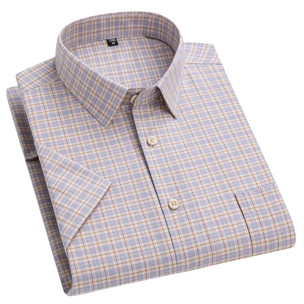 Zack | Cotton Short-Sleeve Shirt