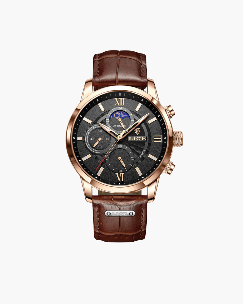 Lugano Waterproof Classic Timepiece