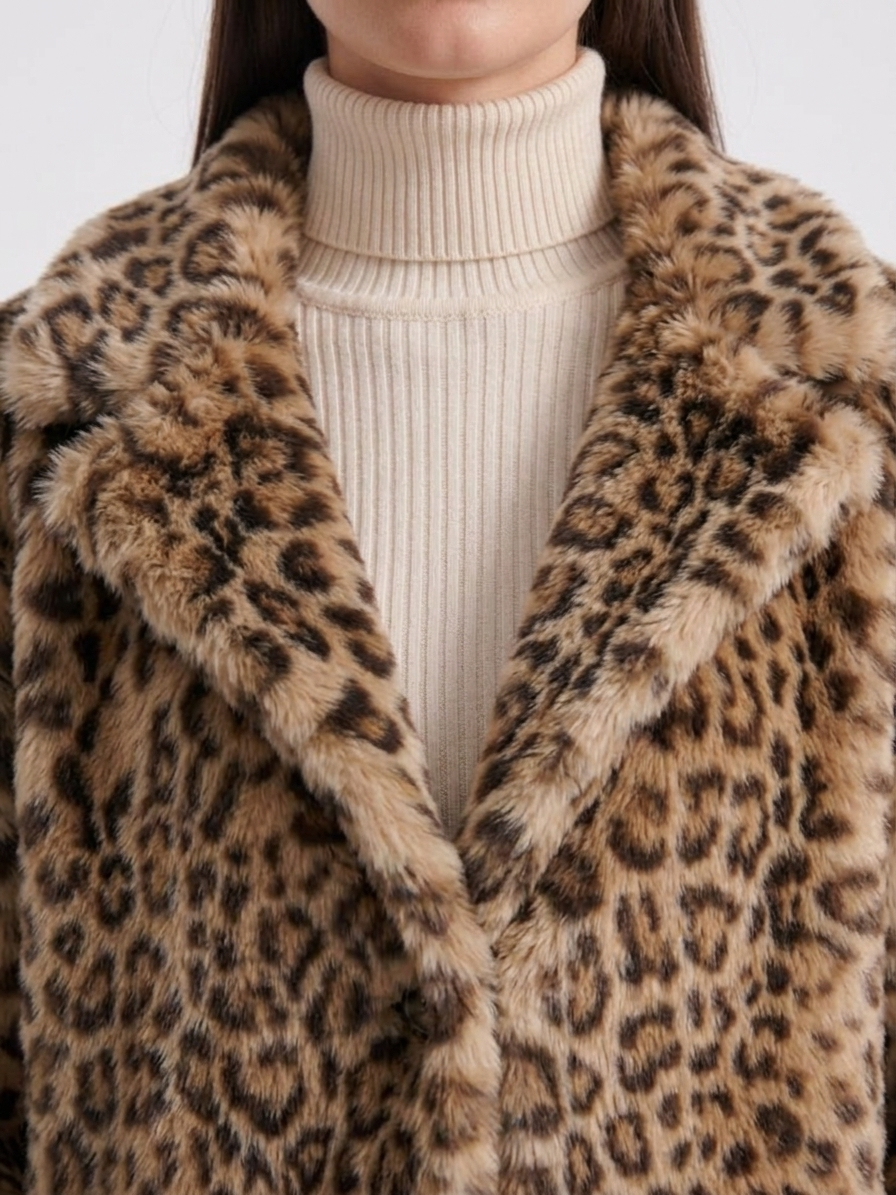 Leopard Print Aria Coat