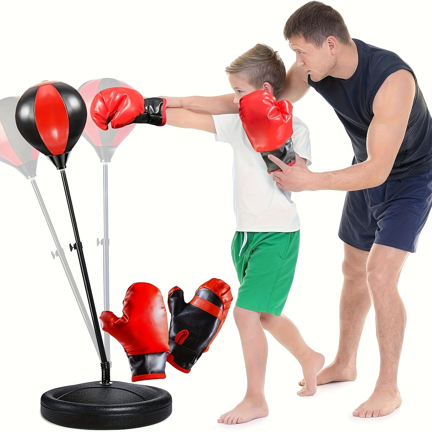 Junior Punch Bag Set for Kids – Boxing Training Equipment for Active Play, Fitness and Coordination Practice