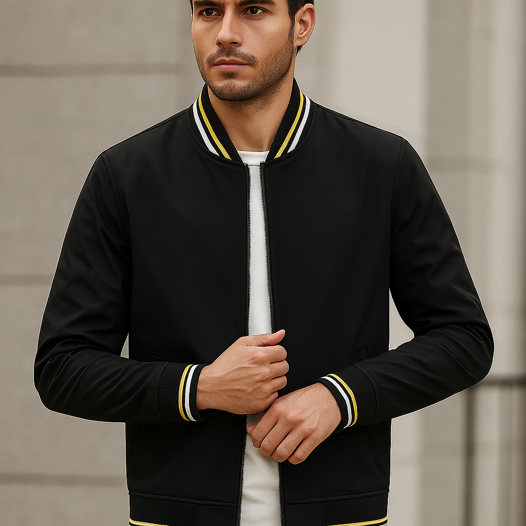 Men's Lightweight Weather-Resistant Jacket - Waterproof and Windproof