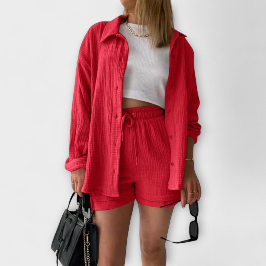 Roselina | Chic Top and Bottom Set