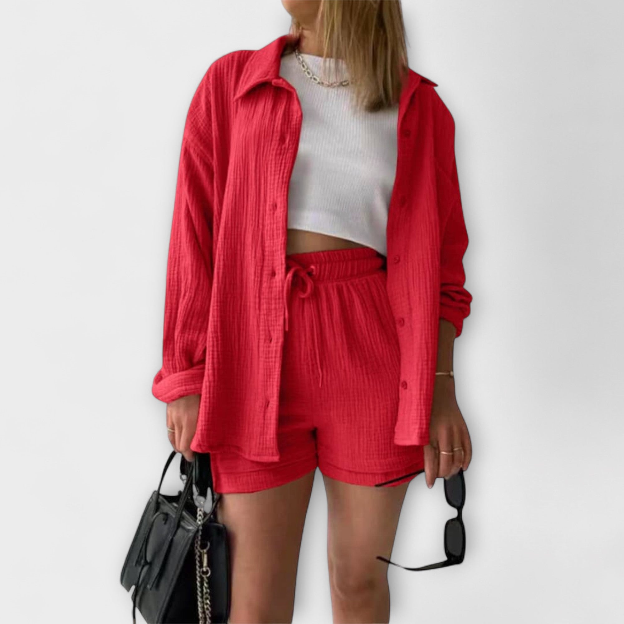 Roselina | Chic Top and Bottom Set