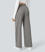 Chic High-Waisted Trousers for Women – Elegant Pants for Work, Office Style and Everyday Outfits